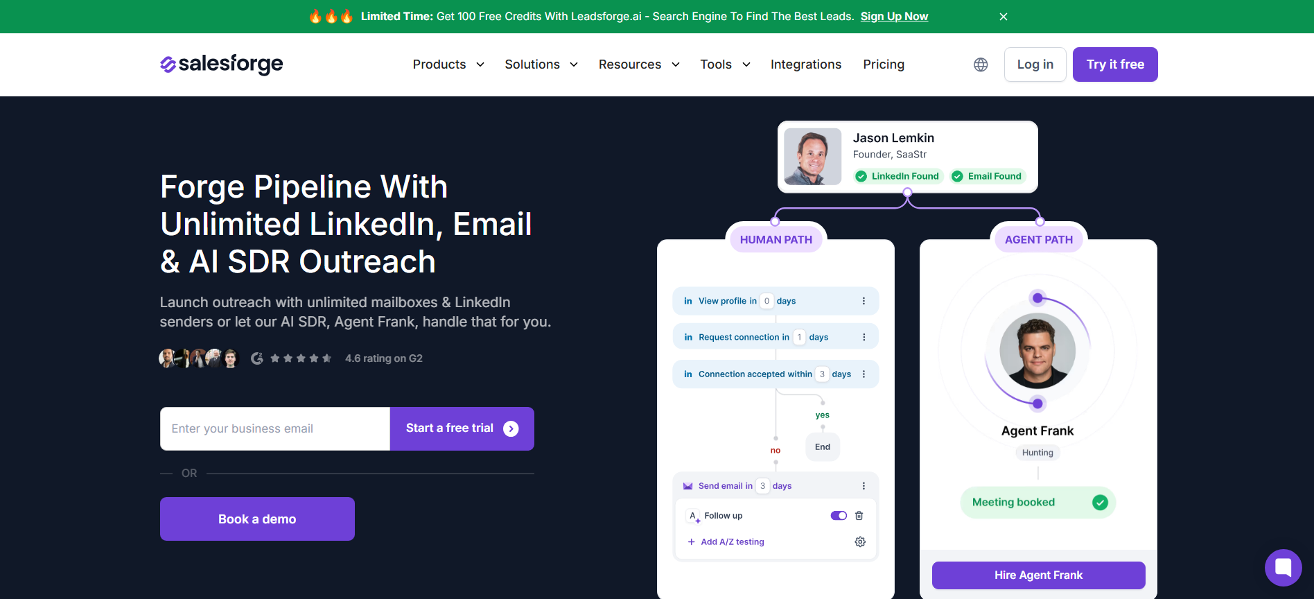 If Deliverability Is Non-Negotiable, Salesforge Is Hard to Beat
