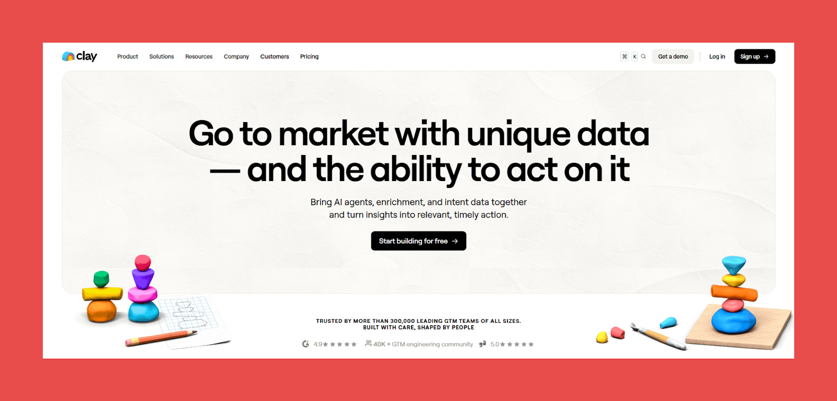 Clay — Best for Custom Enrichment Workflows & Multi-Source Data