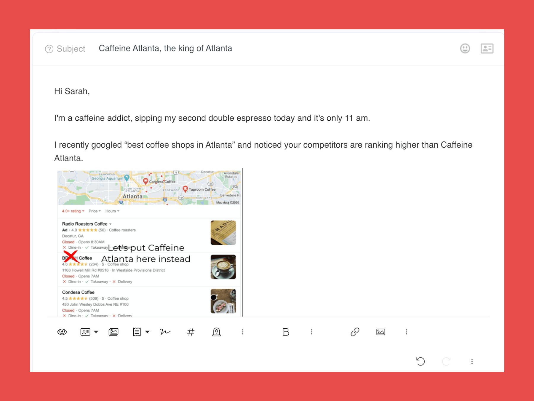 Step #2: Write a Killer Cold Email Subject Line