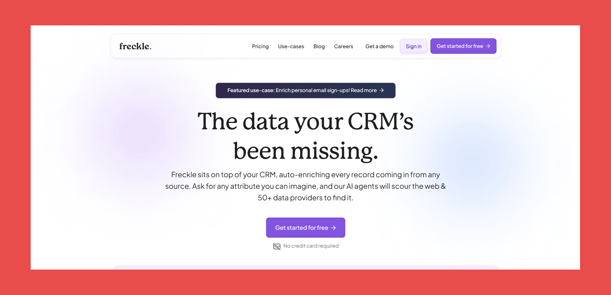 Freckle.io – The Best Clay Alternative for Non-Technical Teams