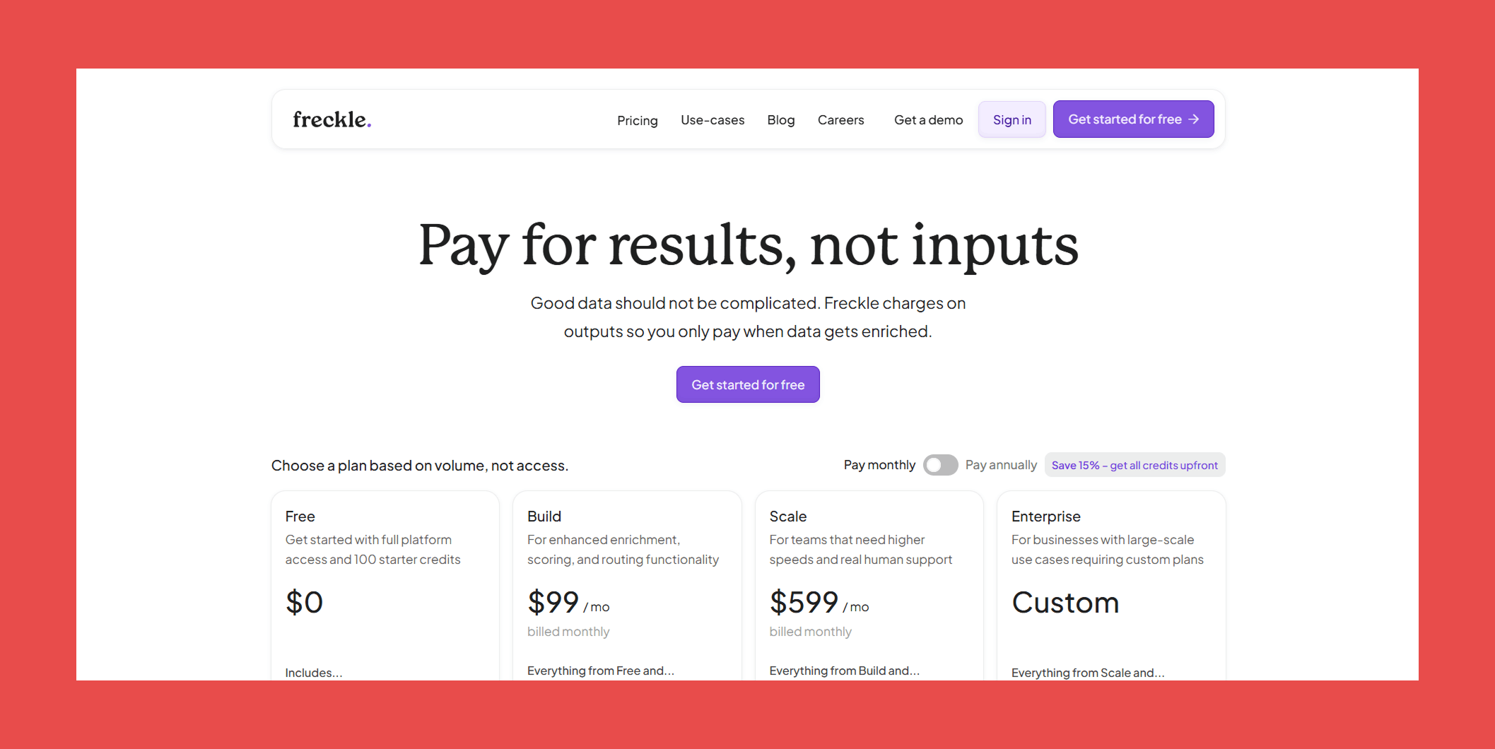 Freckle.io Pricing Plans