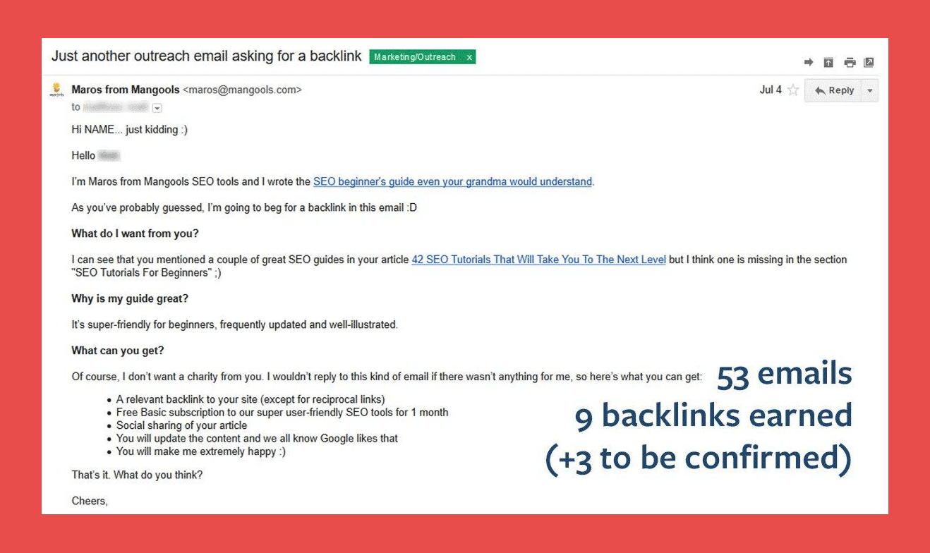 Straightforward Subject Line Samples for Link Outreach