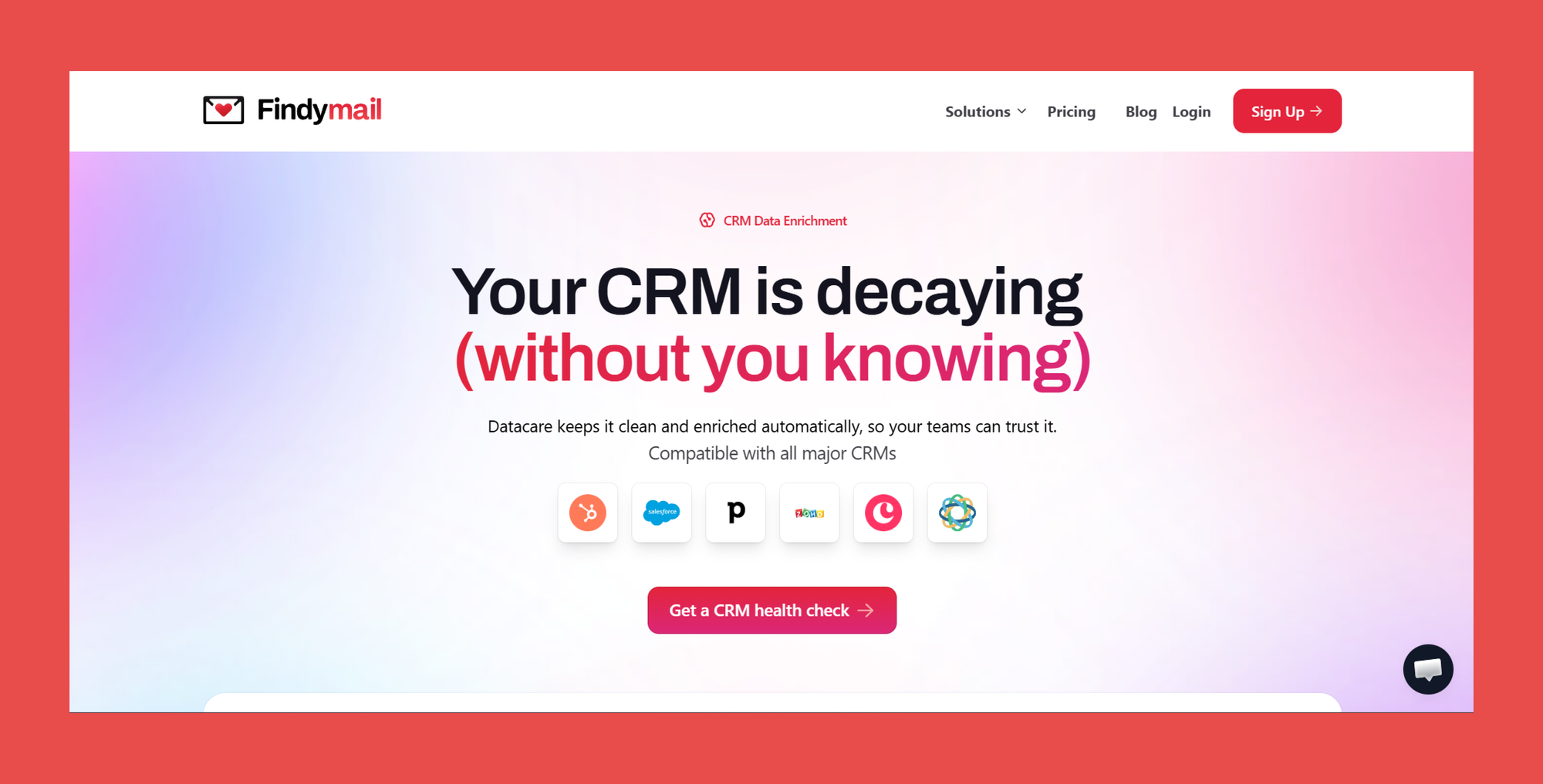 Findymail CRM Datacare
