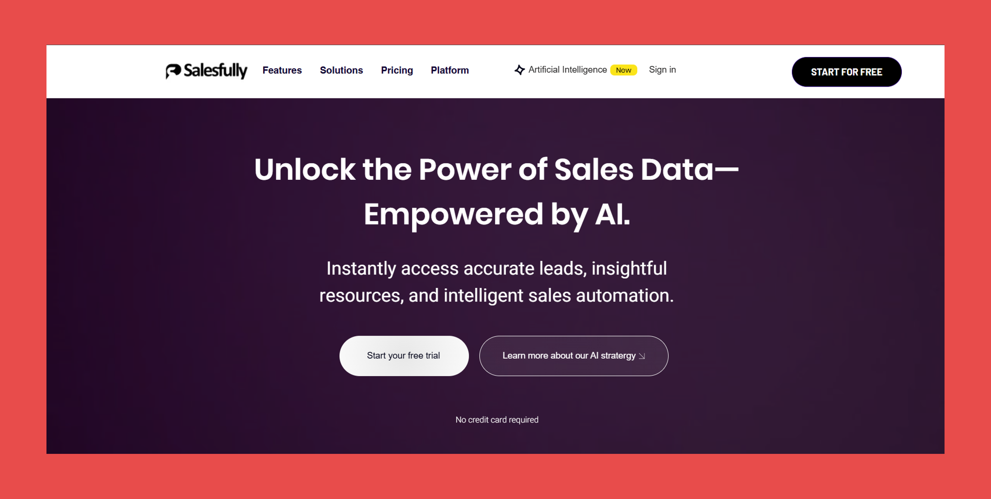 Salesfully: For Generating Unlimited Leads