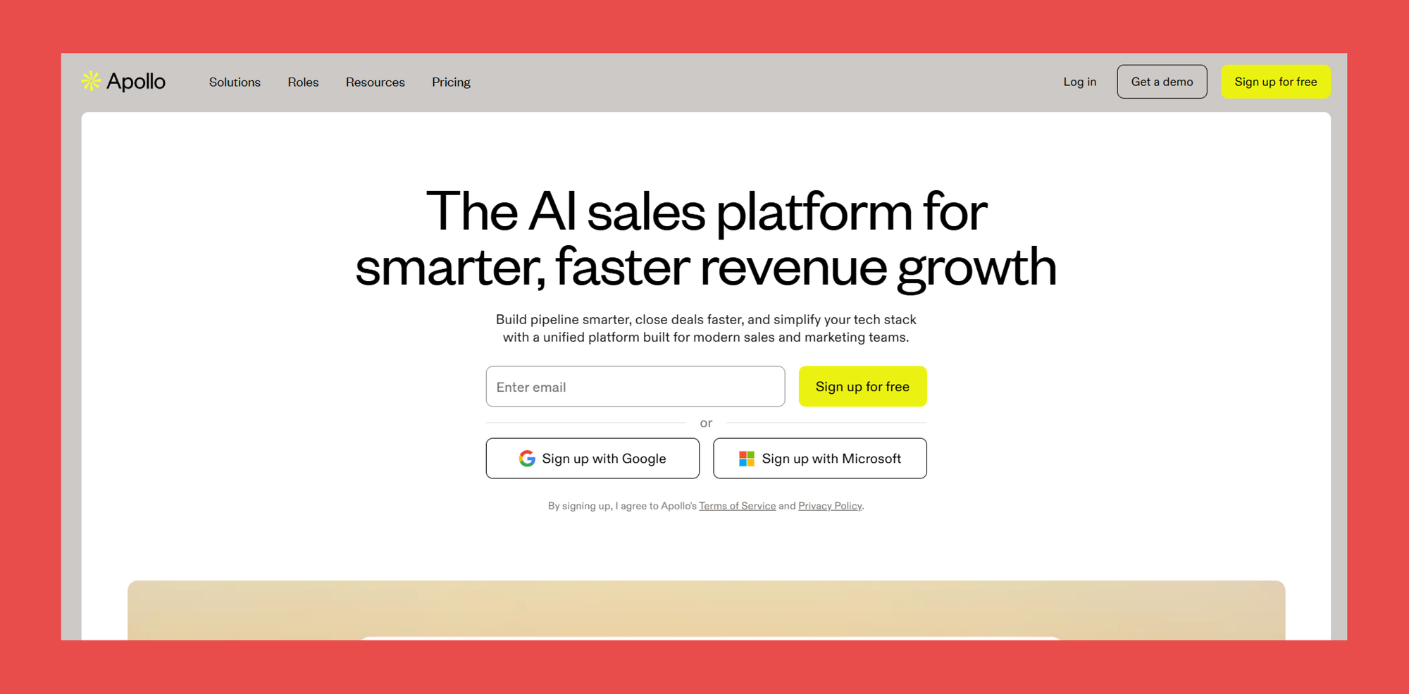 Apollo: An Extensive B2B Contact Database