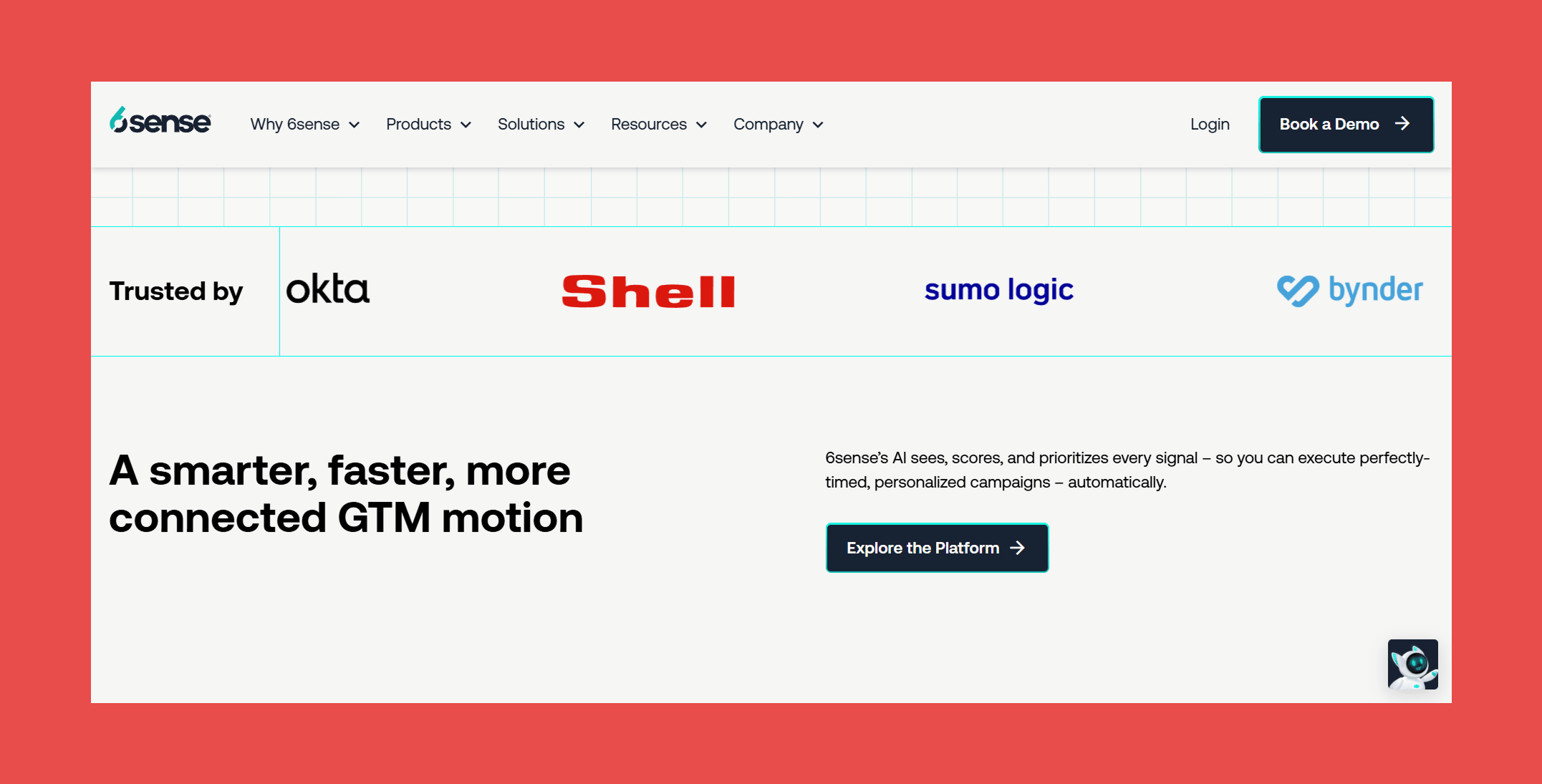 6sense: Best for predictive AI scoring