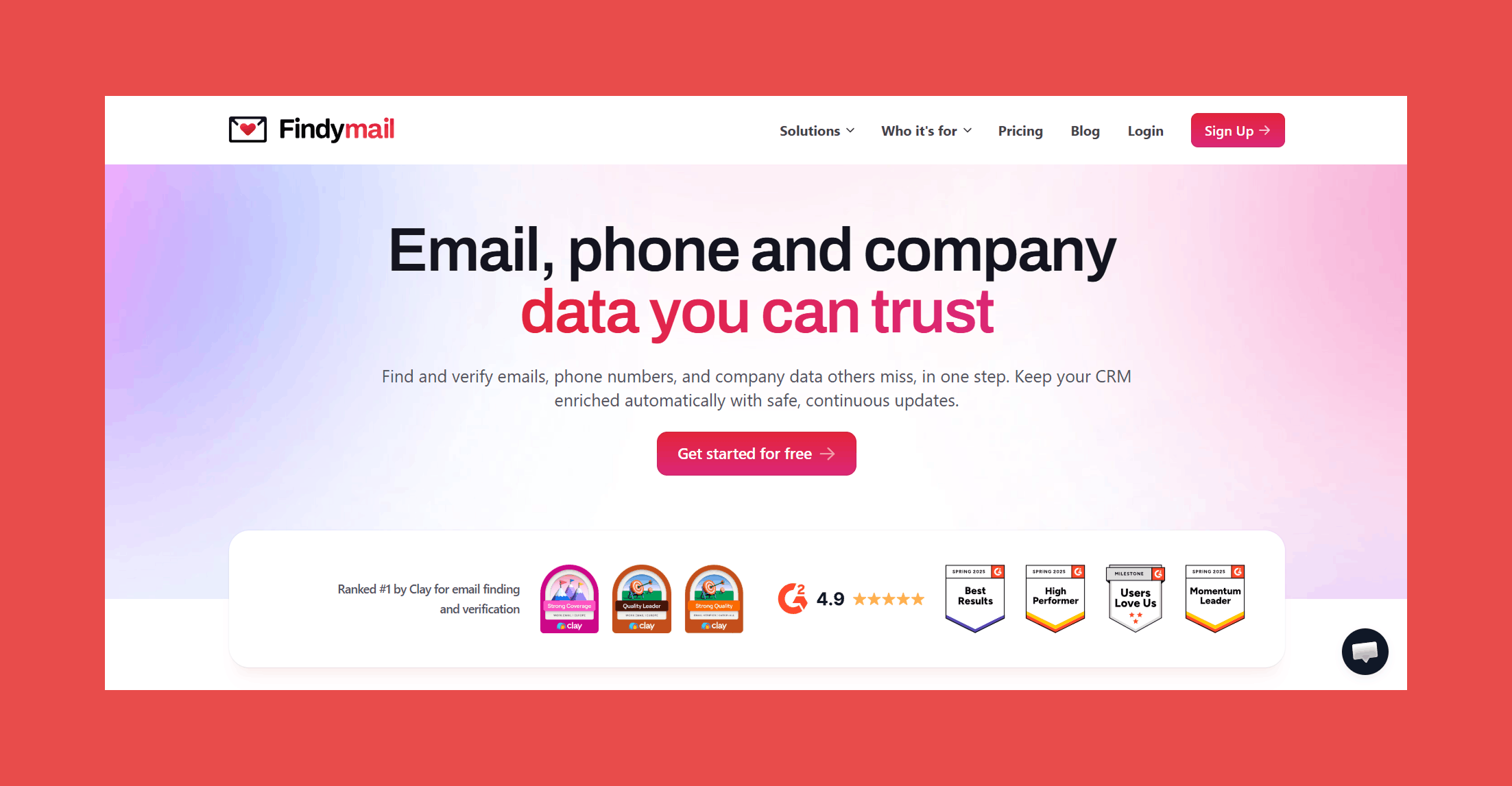 Findymail for Link-Building Contact Info