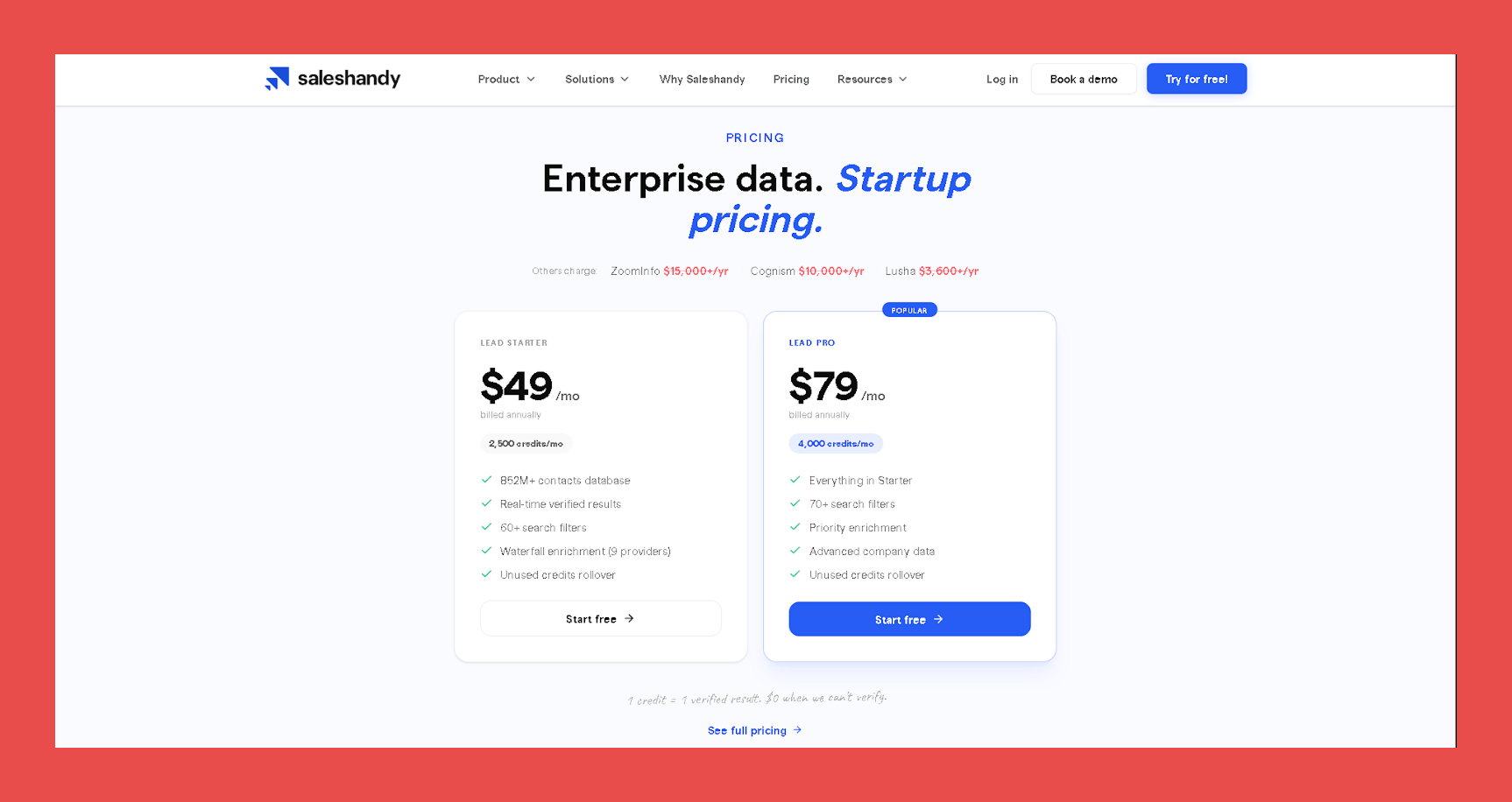 Saleshandy Lead Finder for End-to-End Outbound Prospecting