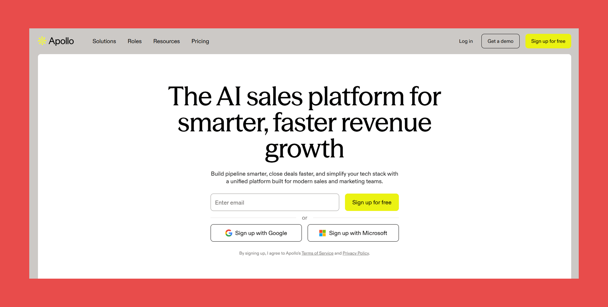 Apollo.io: Best for Sales Intelligence