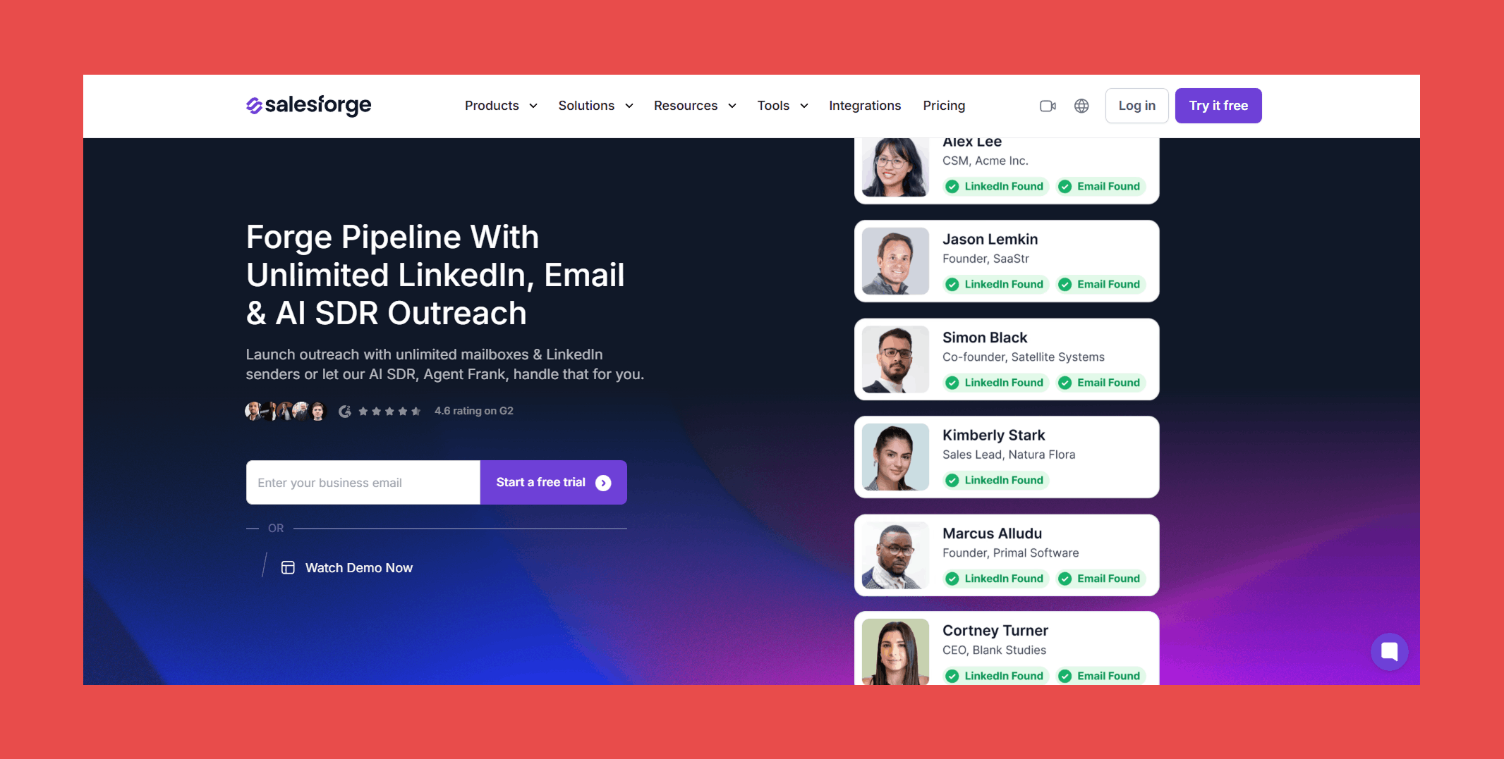 If Deliverability Is Non-Negotiable, Salesforge Is Hard to Beat
