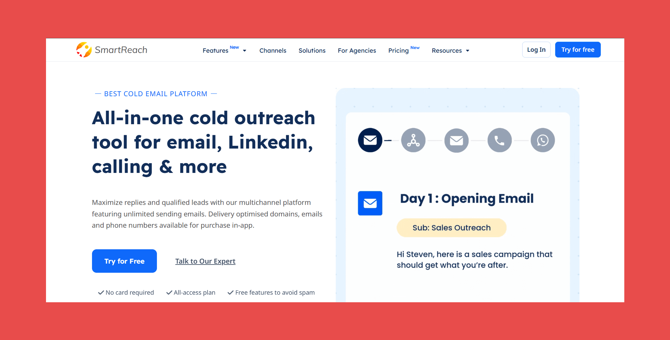 The Best Cold Outreach Tool for High-Touch Prospects: SmartReach