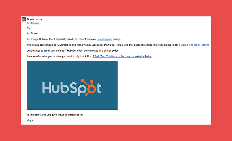 Guest Post Outreach Email