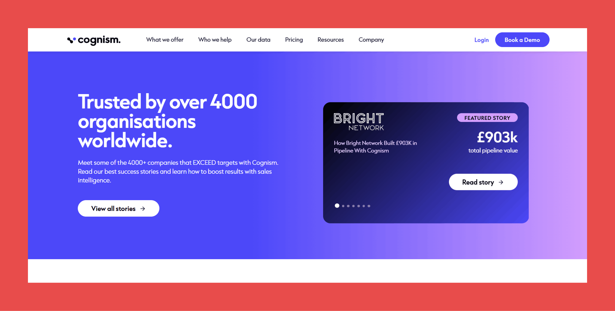 Cognism: Best for GDPR-compliant EU outreach