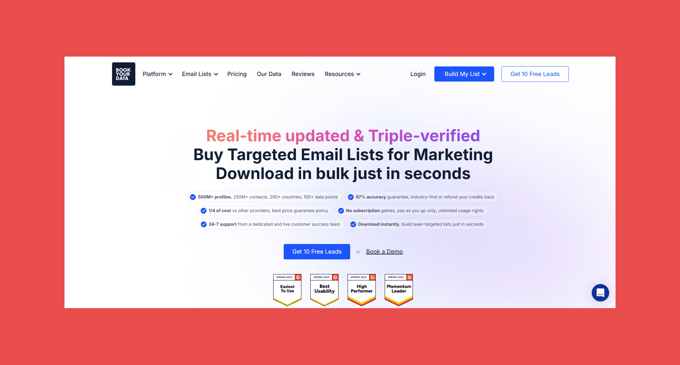 Bookyourdata