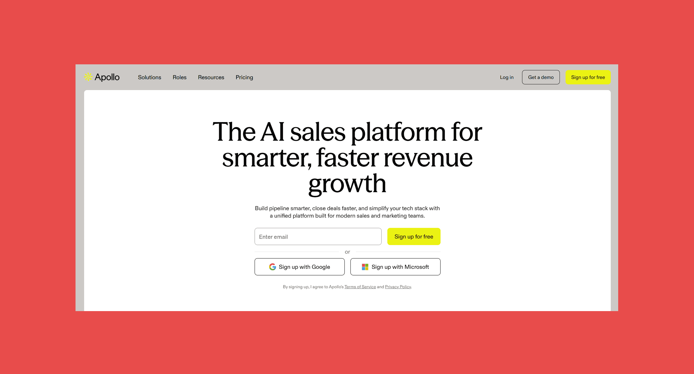 Apollo — Best Prospecting Automation Platform