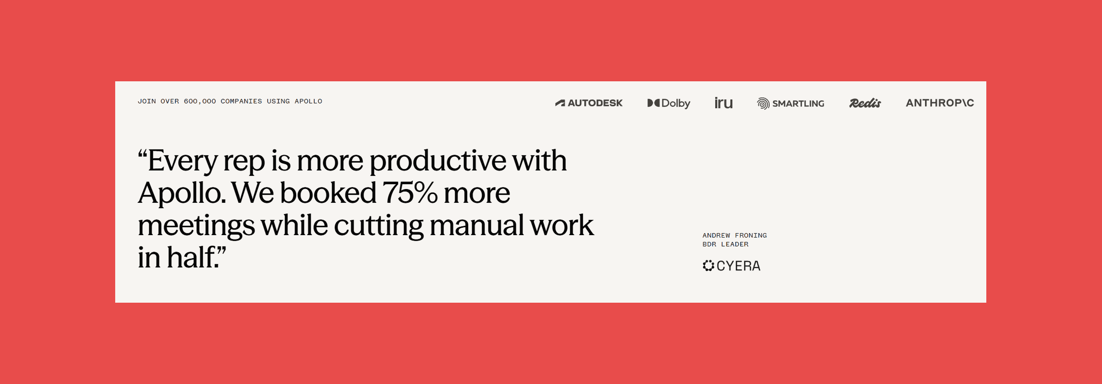 Apollo — Best Prospecting Automation Platform