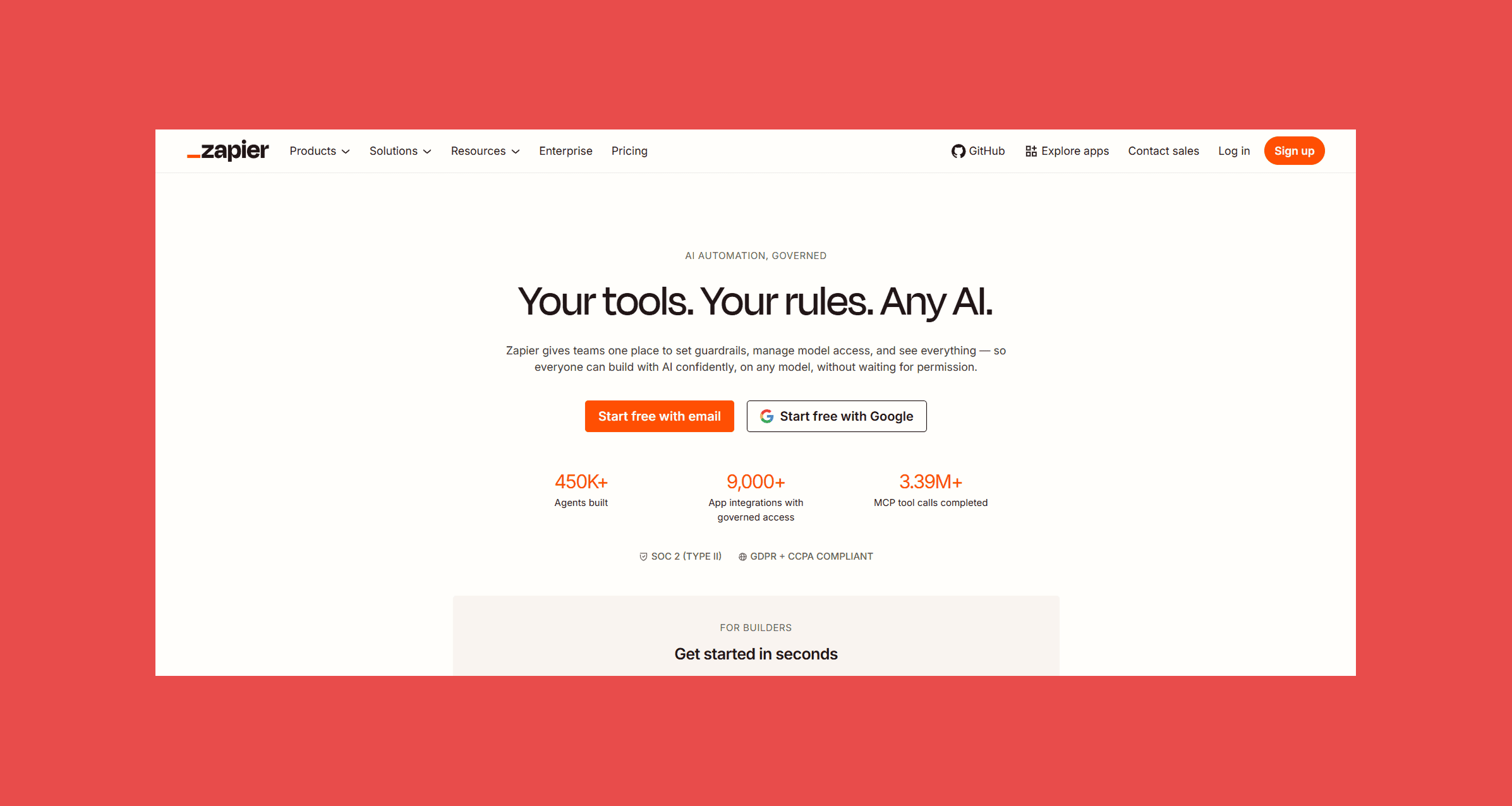 Zapier — Best for No-Code CRM Workflow Automation