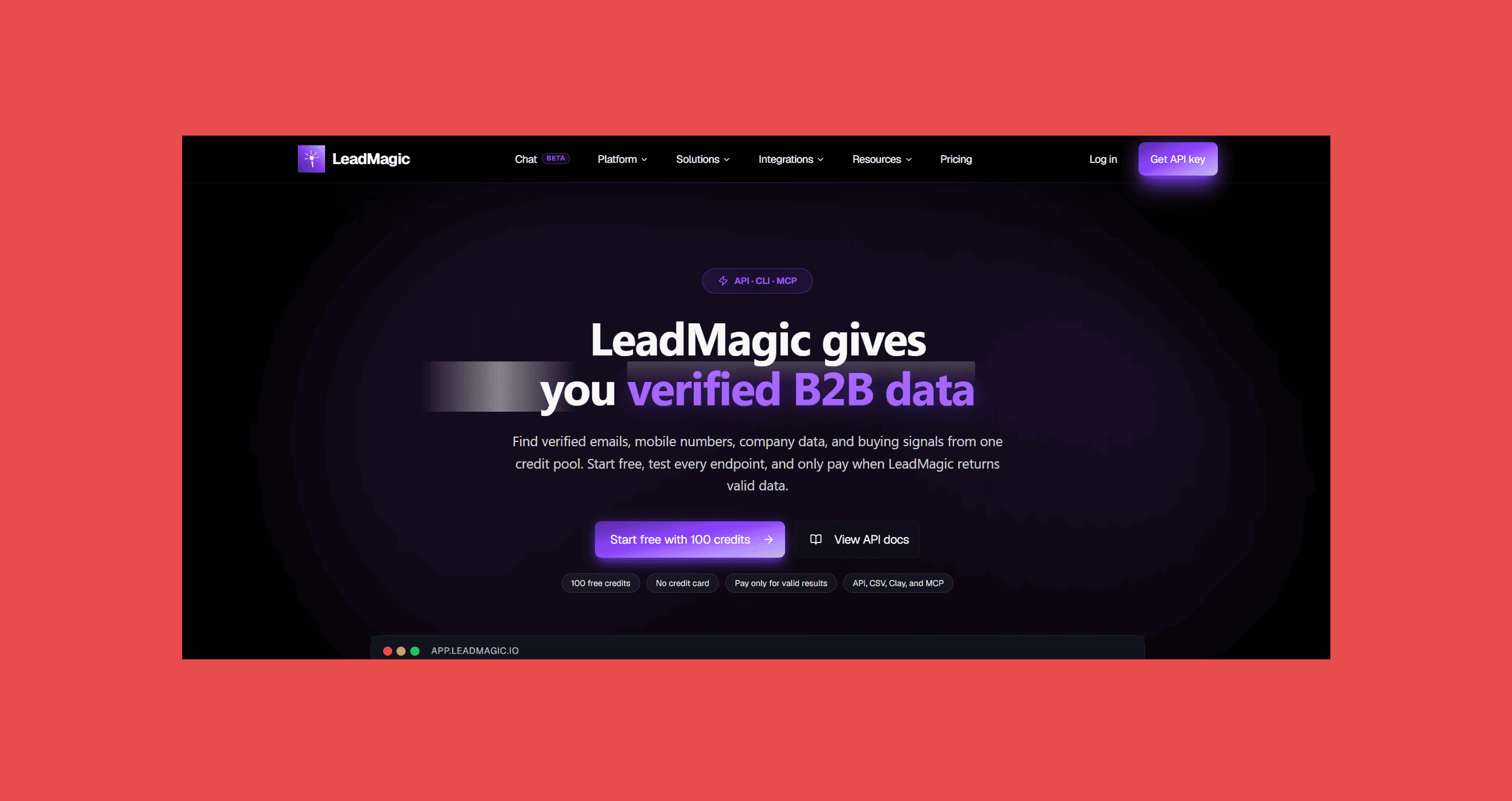 LeadMagic API
