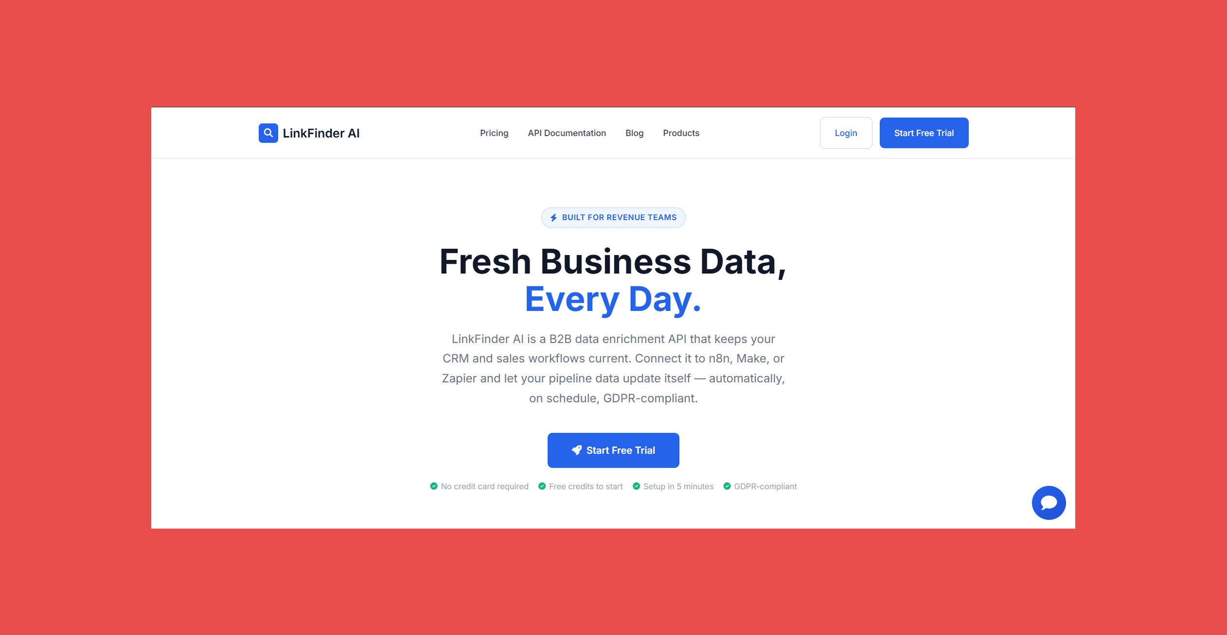 LinkFinderAI – Best B2B Enrichment API