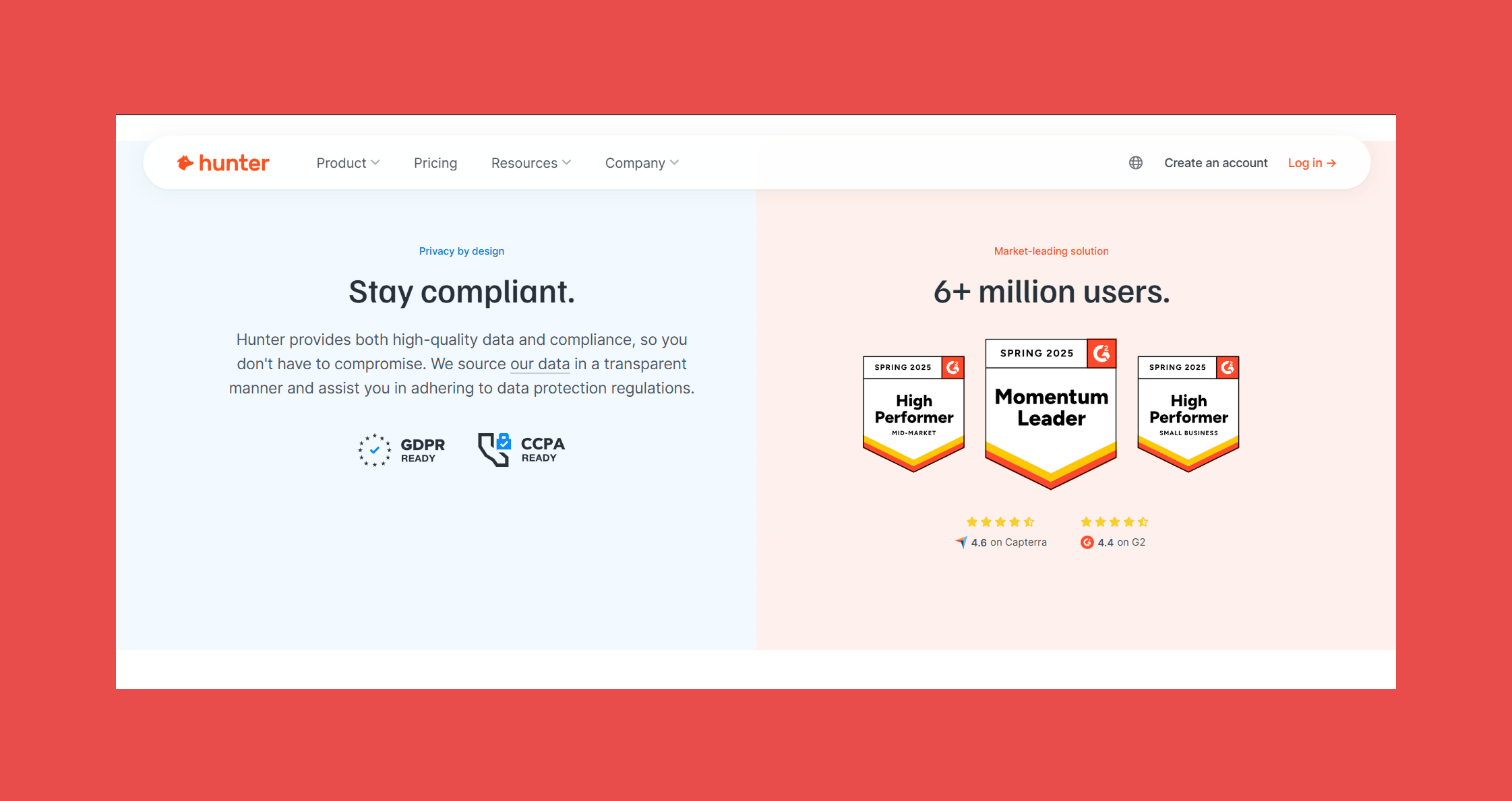 The 10 Best Prospeo Alternatives: Hunter.io