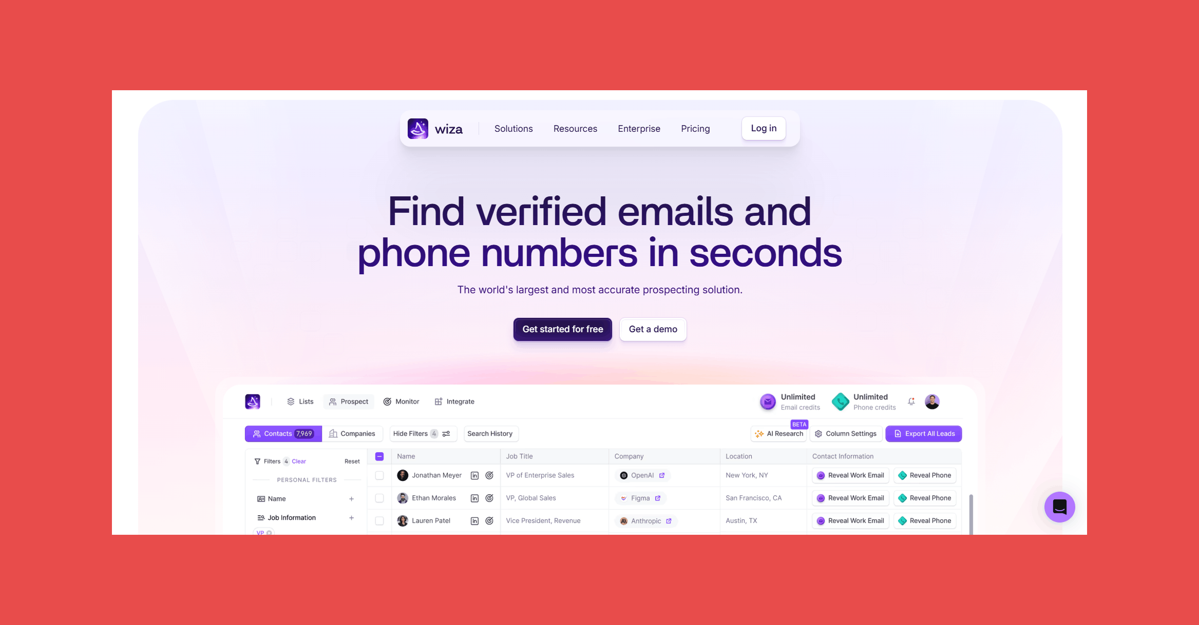 The 10 Best Prospeo Alternatives: Wiza