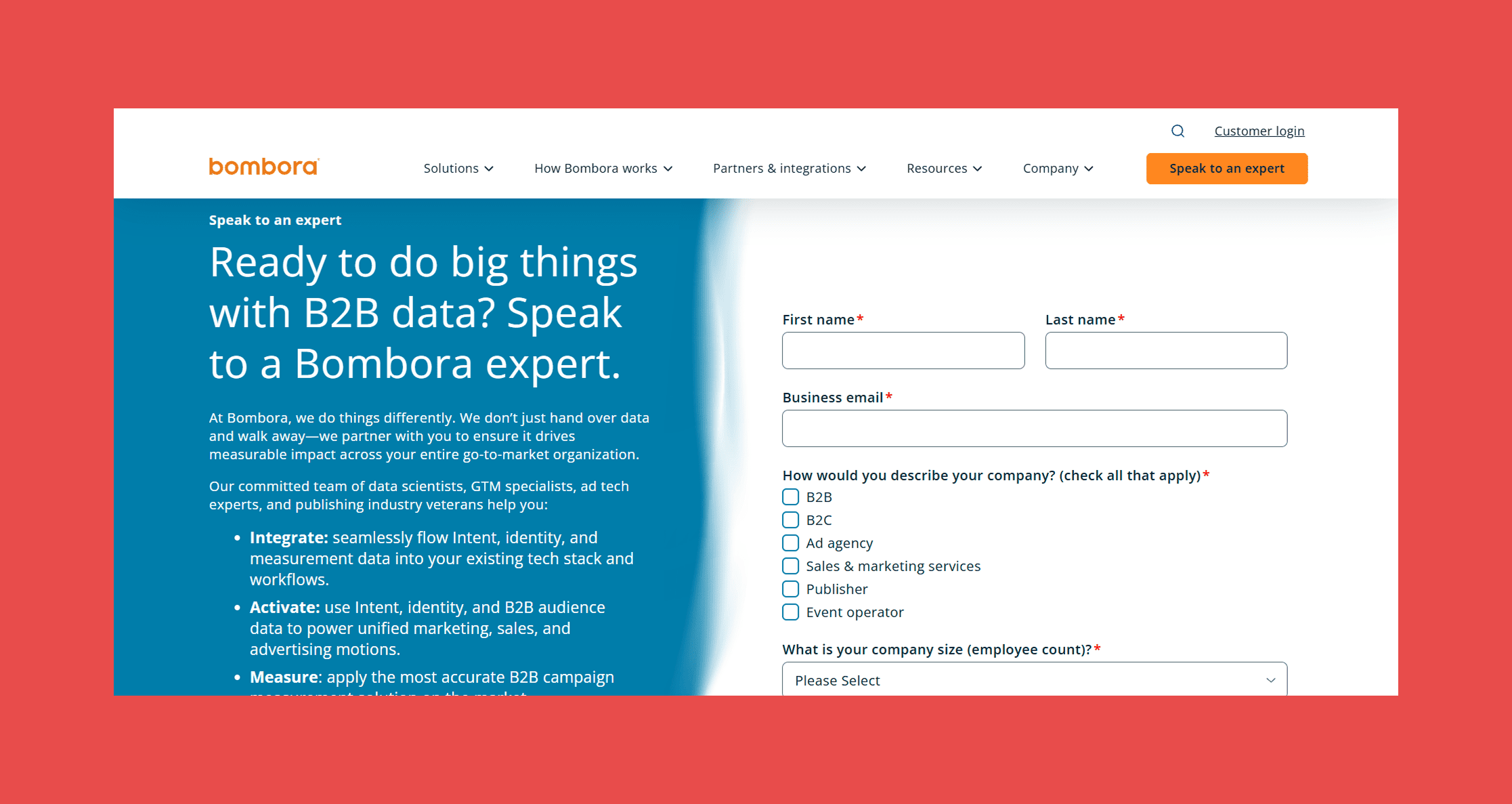 Bombora Pricing