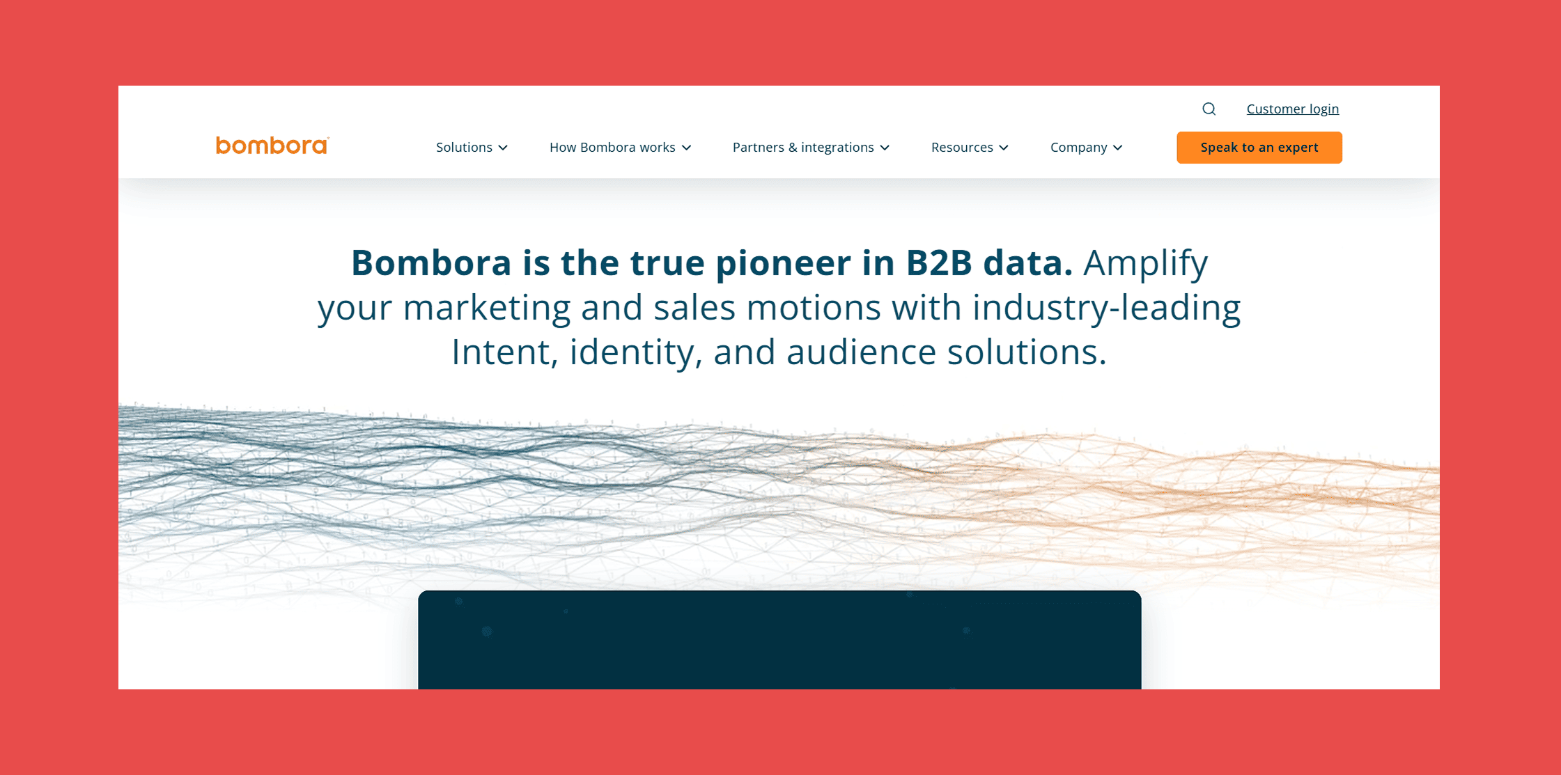 Bombora: Best for B2B Intent Data