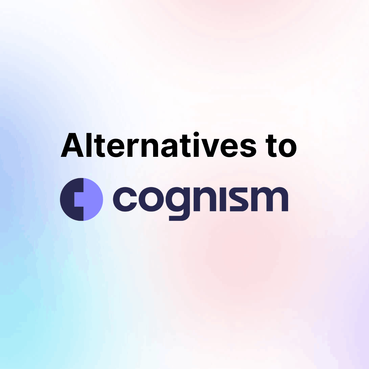 Top 15 Cognism Alternatives in 2026 (Findymail, Apollo, Lusha & More)