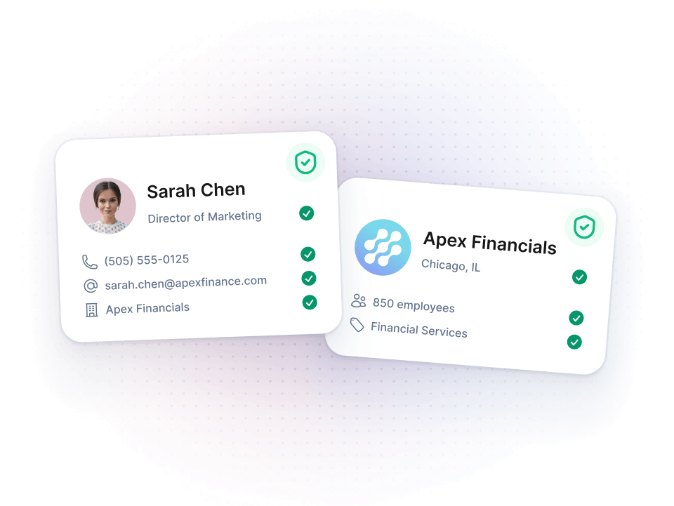 Find B2B contacts that actually work