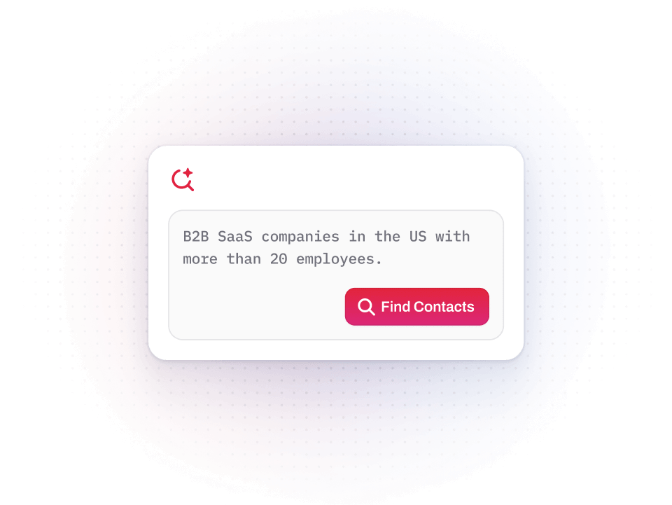 Target companies that match your exact needs